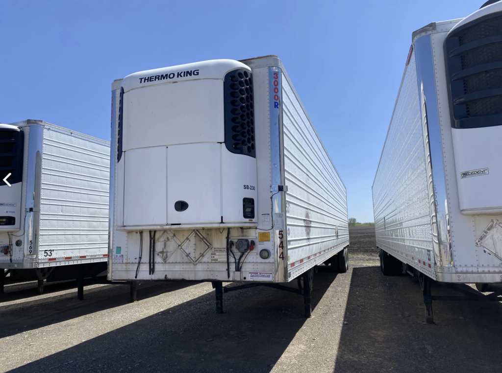 Unit: 544 2012 Utility 53' Reefer Thermo King Whisper SB 230